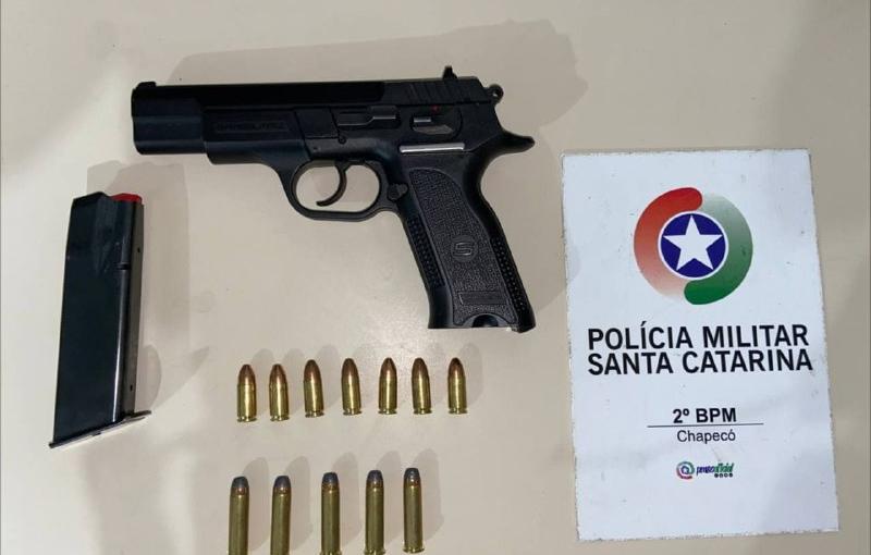 Jovem De Anos Detido Arma De Fogo E Muni Es Em Chapec