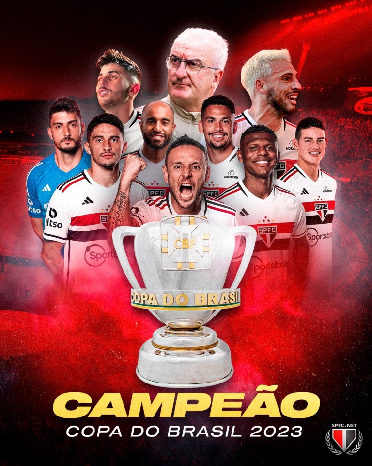 É CAMPEÃO 🏆SÃO PAULO CONQUISTA 1º TÍTULO DA COPA DO BRASIL